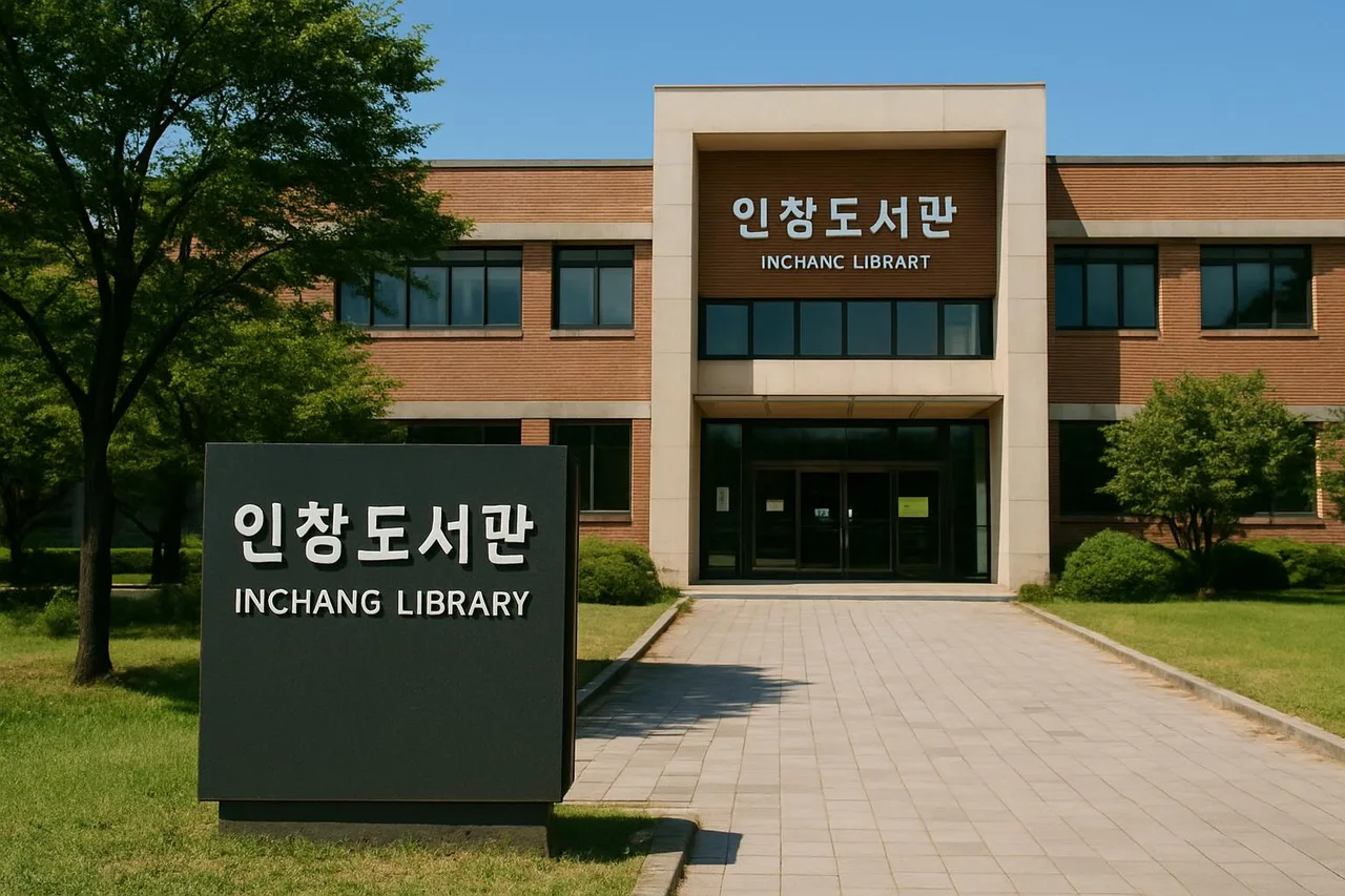 인창도서관 외관 전경
